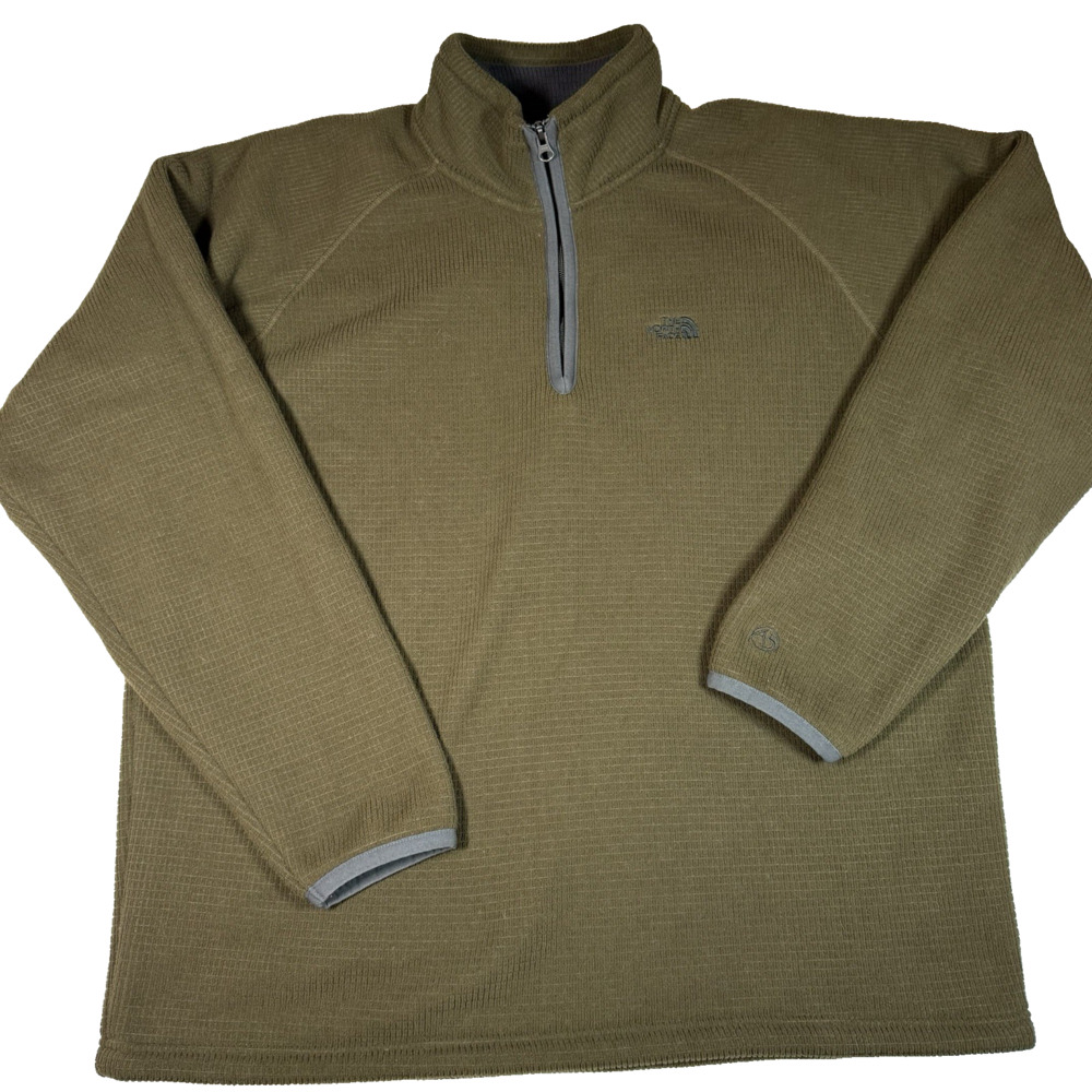 The North Face A5 Series Grid Fleece XL Olive Brown Drab Vintage Technical Outdo